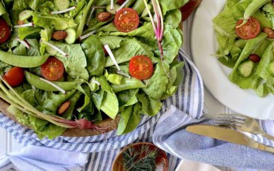 Baby Beet Greens Salad