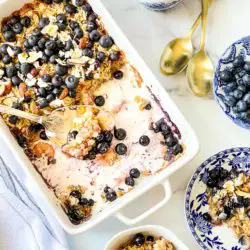 Blueberry Baked Oatmeal