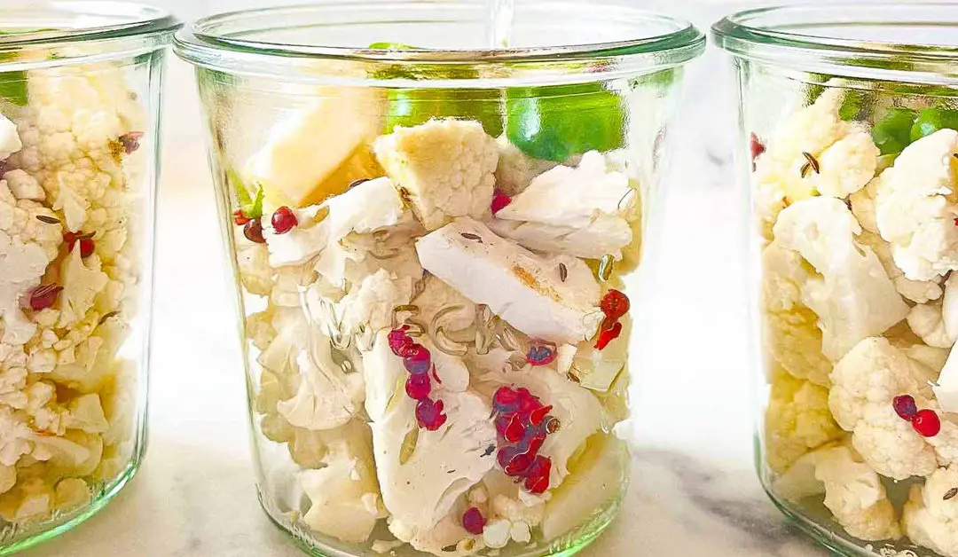 Quick Pickled Cauliflower