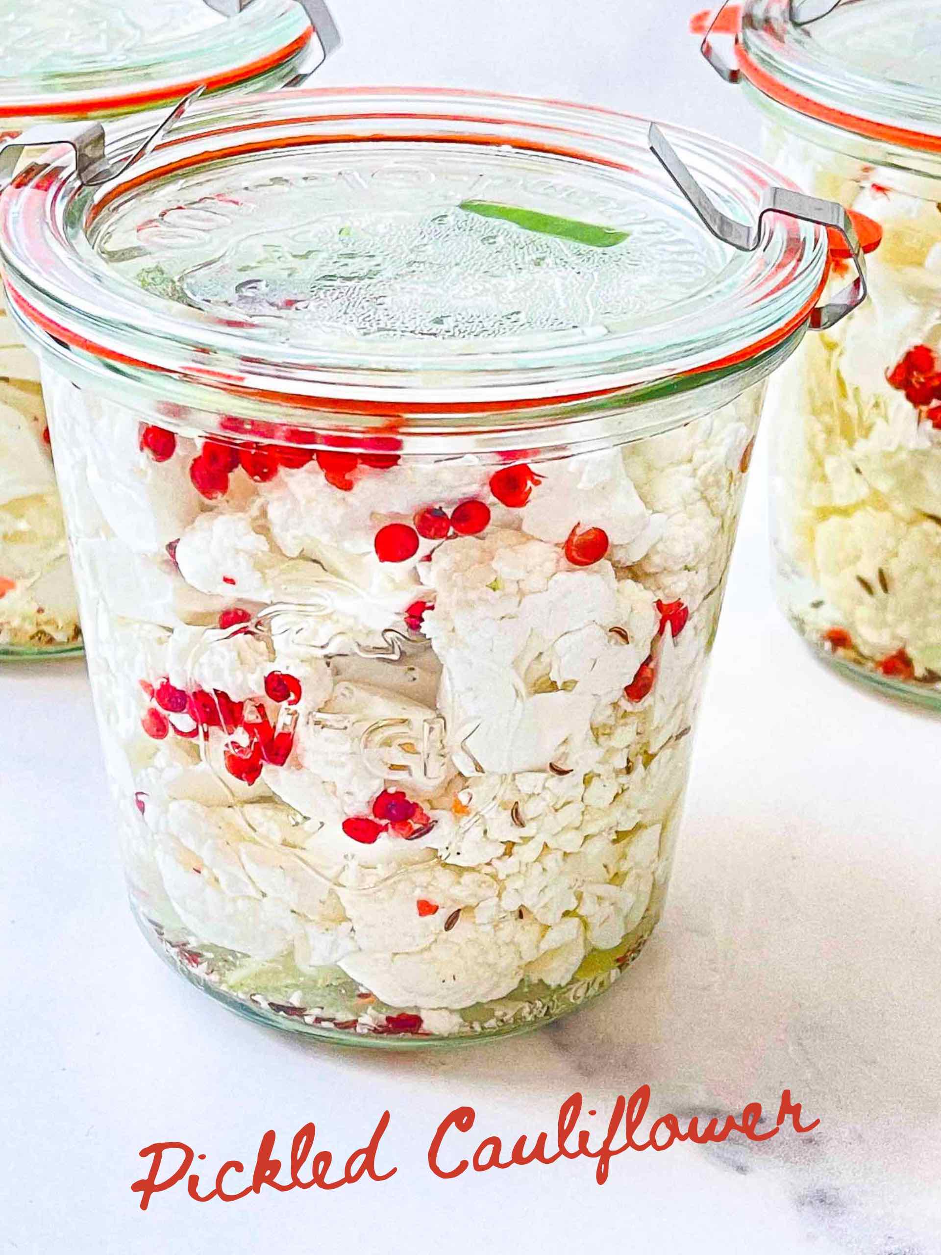 Quick Pickled Cauliflower Recipe