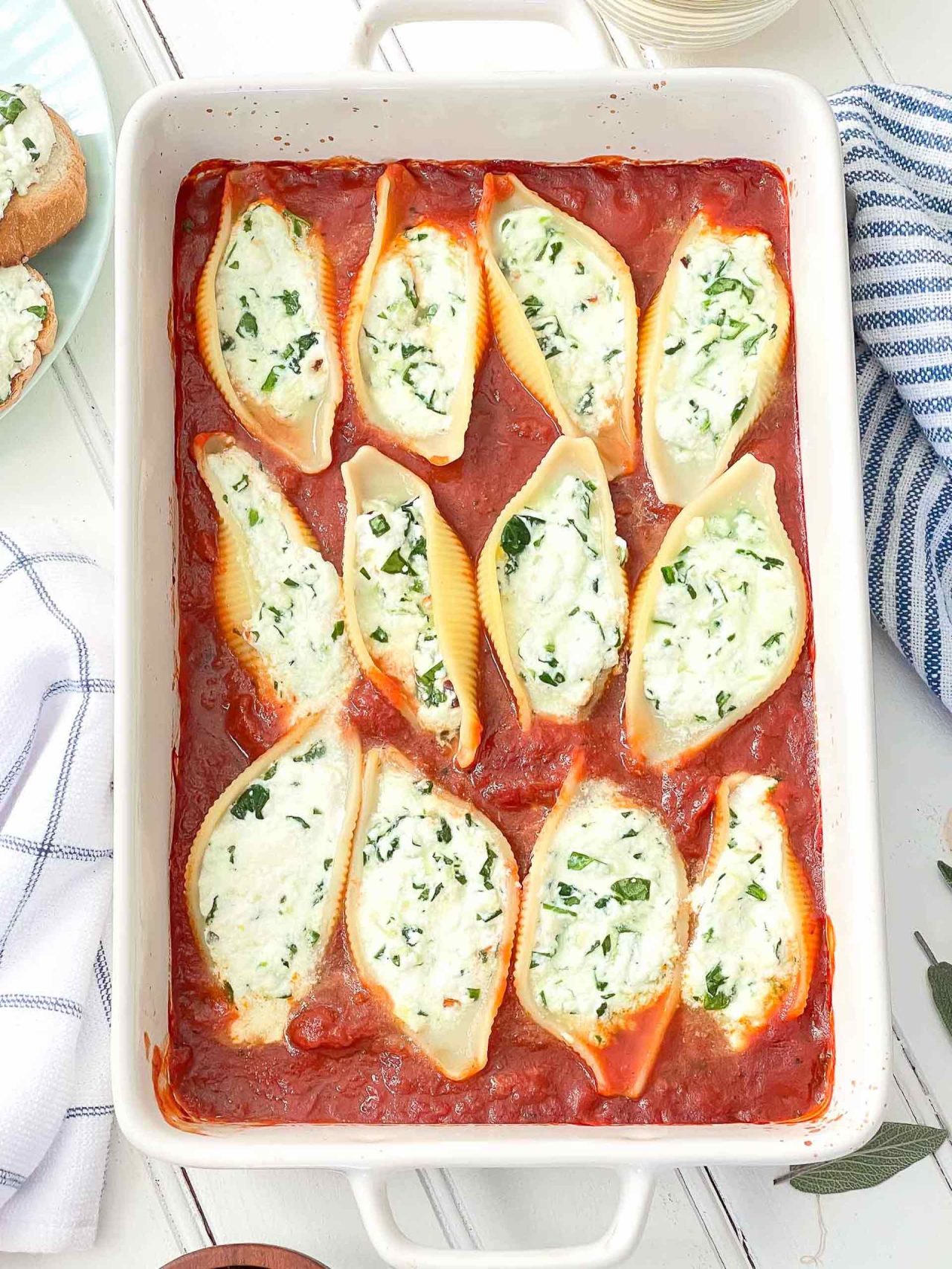 Stuffed Shell Upc Vegan Stuffed Shells - Basil Food Journal