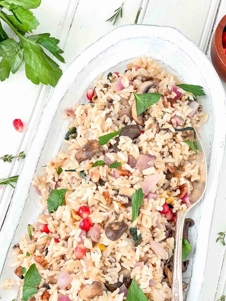 Basil Fried Rice - Basil Food Journal