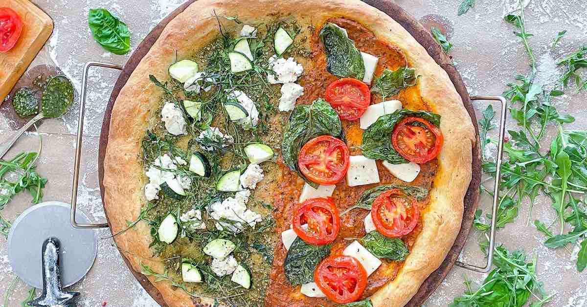 Homemade Pizza Dough - Basil Food Journal