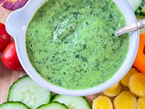 Dairy-Free Green Goddess Dressing