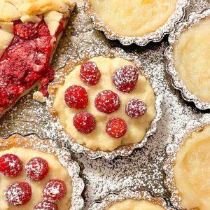 Raspberry Tart with Dairy-Free Pastry Cream