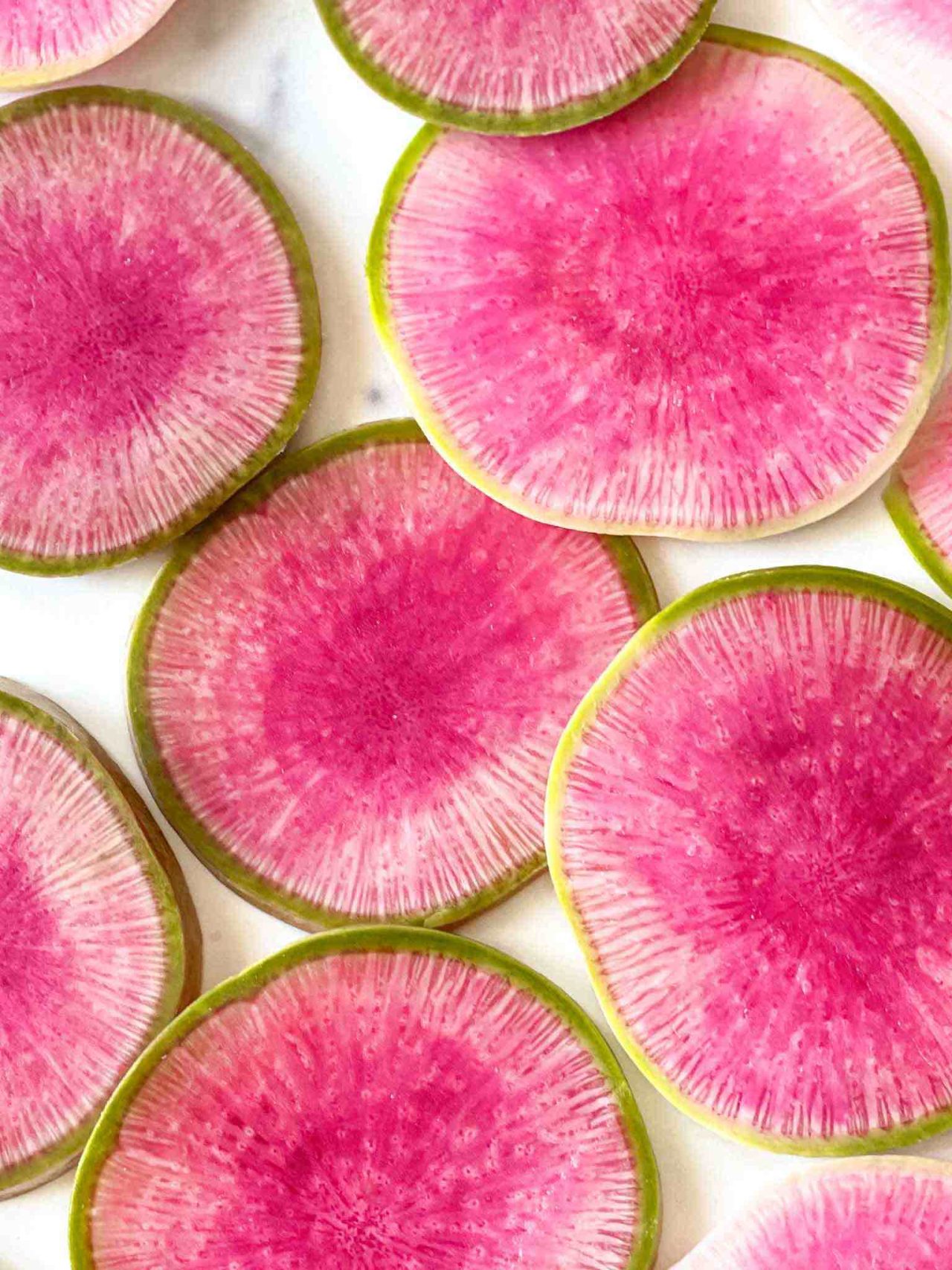Growing and Preparing Watermelon Radish Basil Food Journal